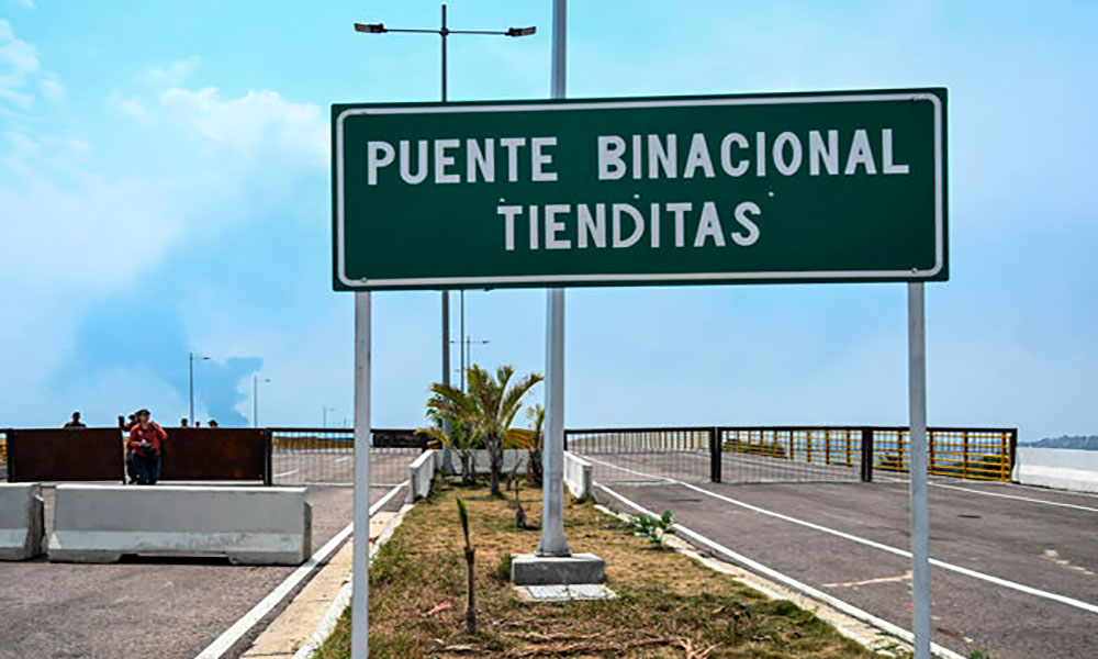 Claudio Antonio Ramirez Soto Puente Binacional Tienditas Paso fronterizo entre Venezuela y Colombia